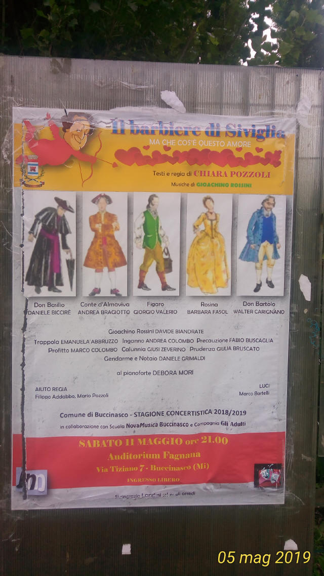 Buccinasco Canzoni Operetta