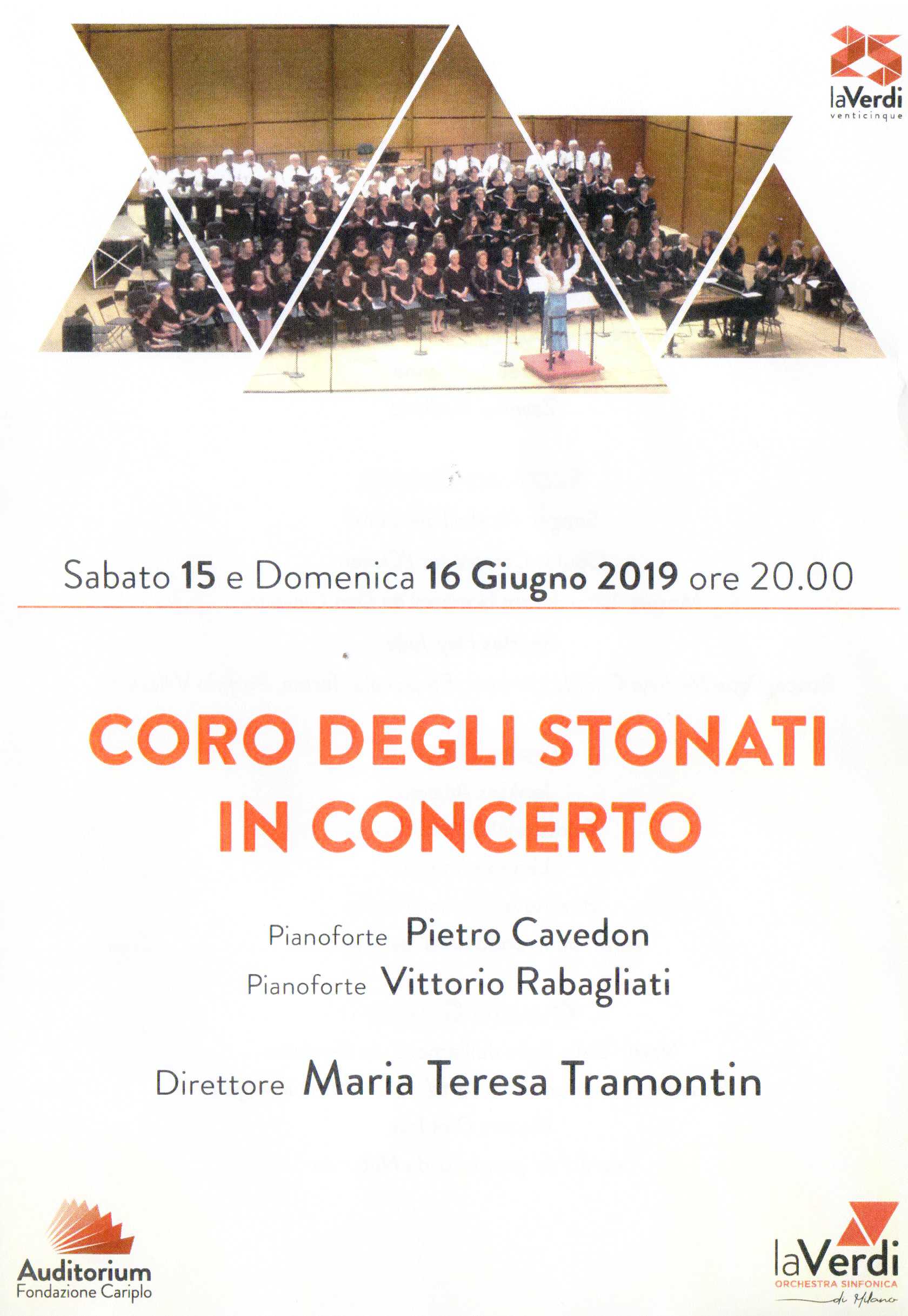 Concerto Coro laVerdi 2019 Stonati