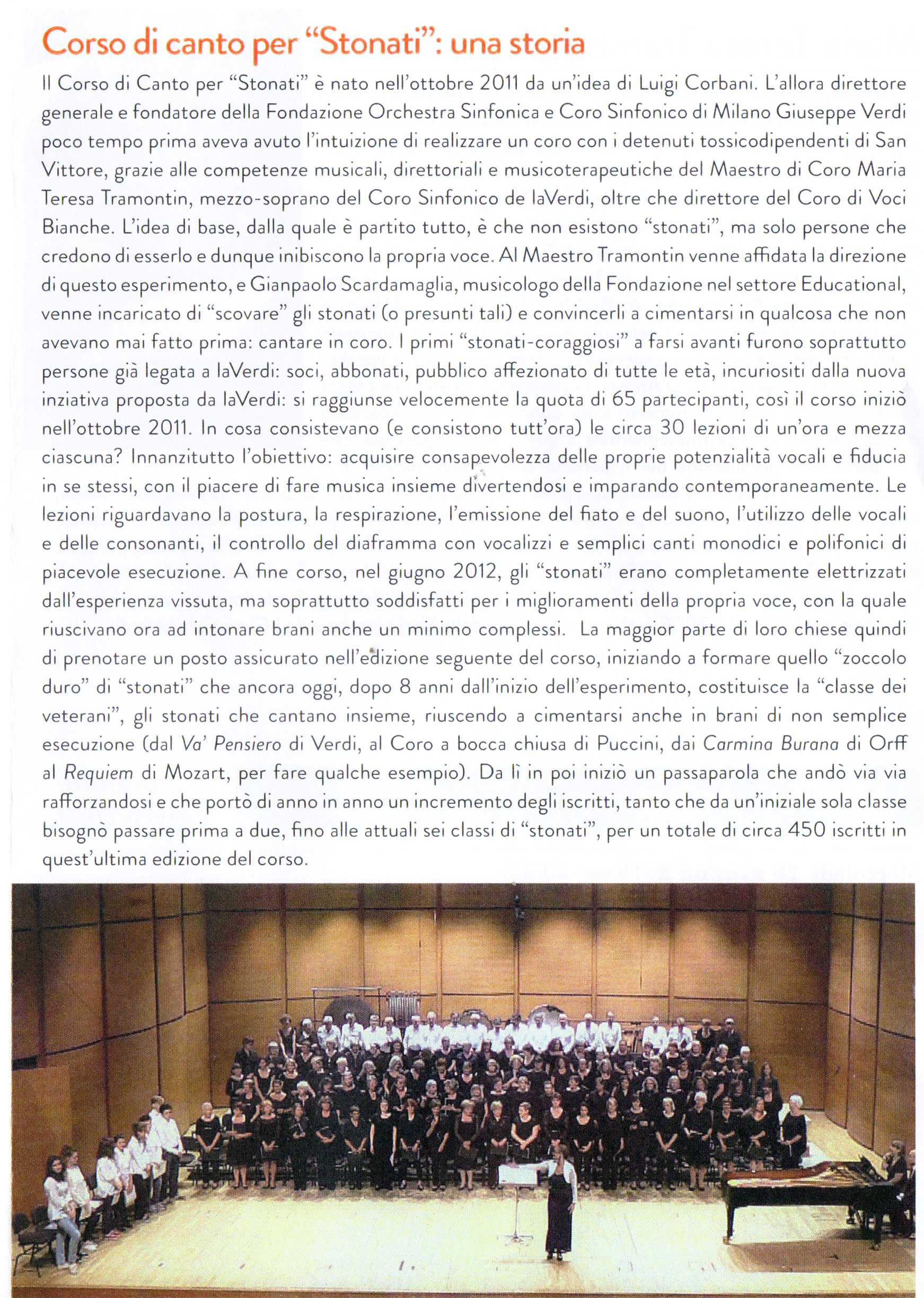 Concerto Coro laVerdi 2019 Stonati