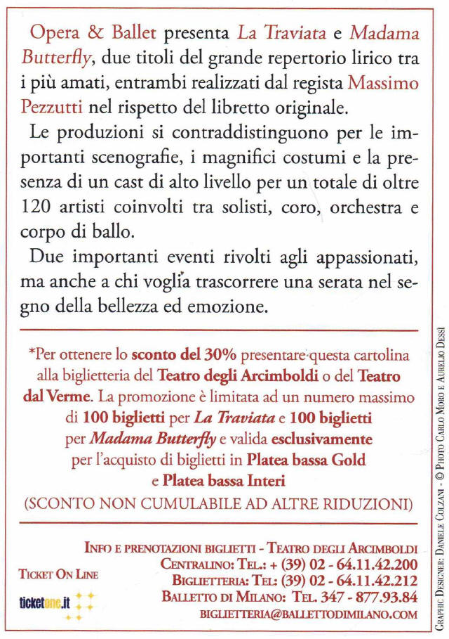 Arcimboldi 2019 Butterfly Traviata