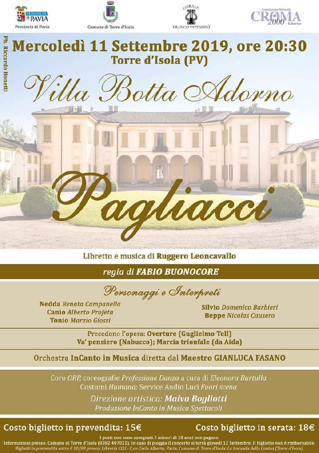 Torre dIsola 2019 Pagliacci