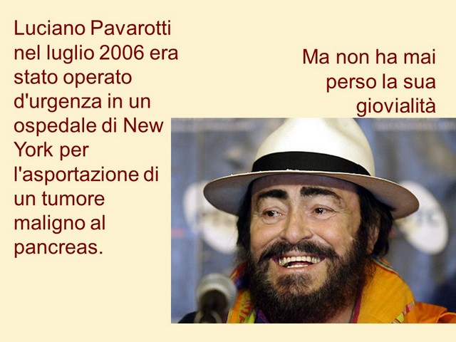 Pavarotti 2019 relatore Mario Mainino