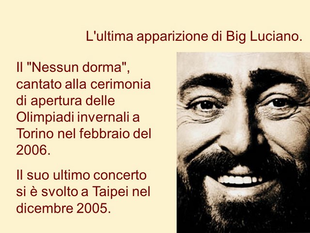 Pavarotti 2019 relatore Mario Mainino