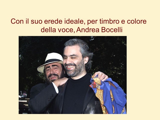 Pavarotti 2019 relatore Mario Mainino