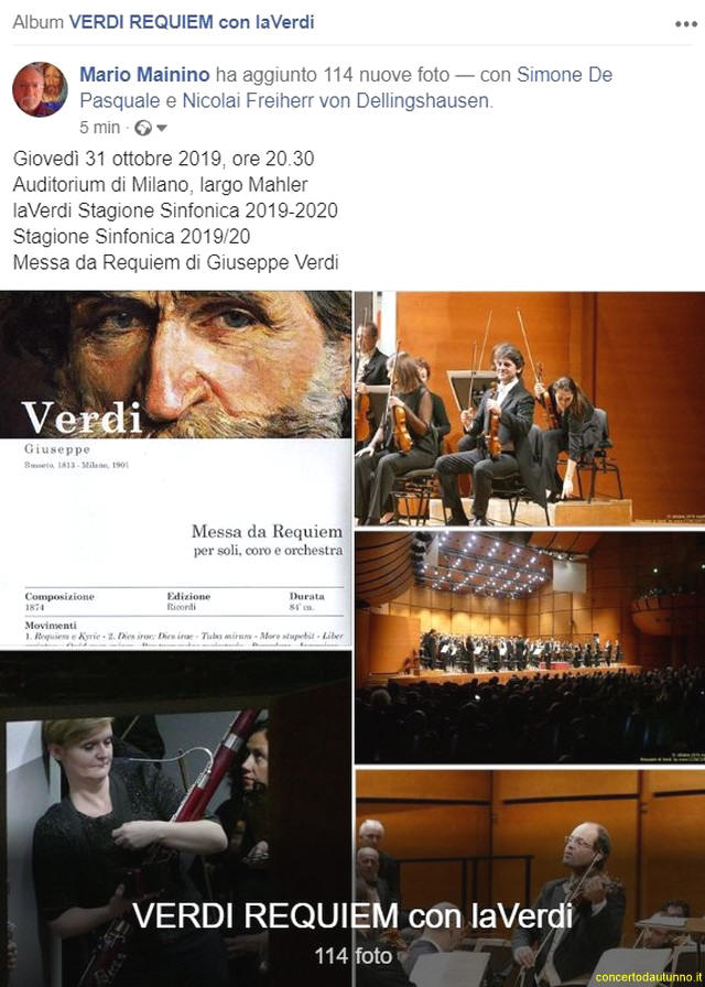LaVerdi 2019 Verdi Requiem