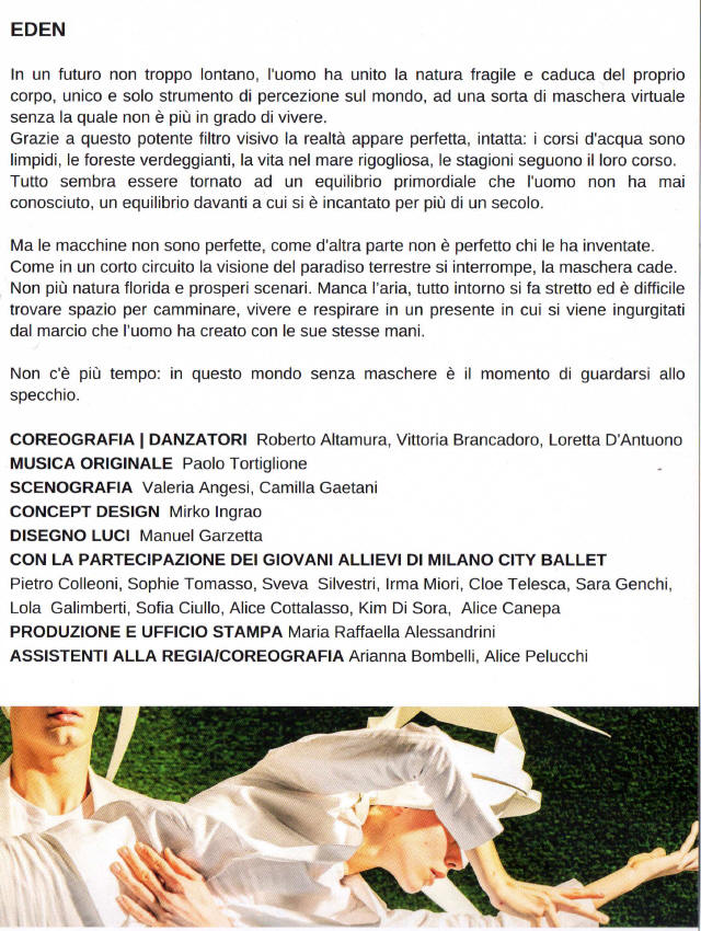 Ecoteatro Eden Contemporary Ballet