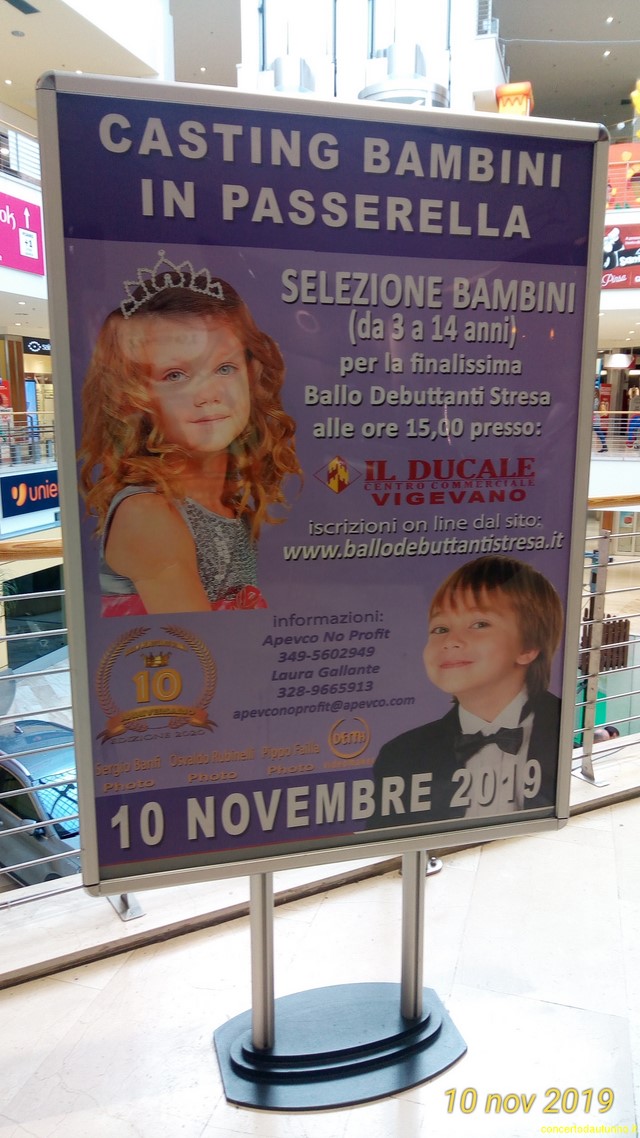 Bambini Passerella Ipercoop Ducale
