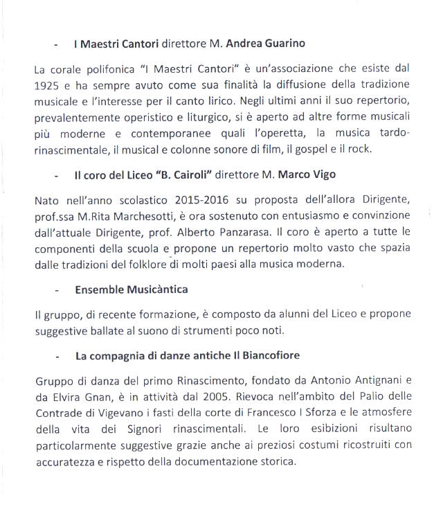 Maestri Cantori Vigevano Leonardo