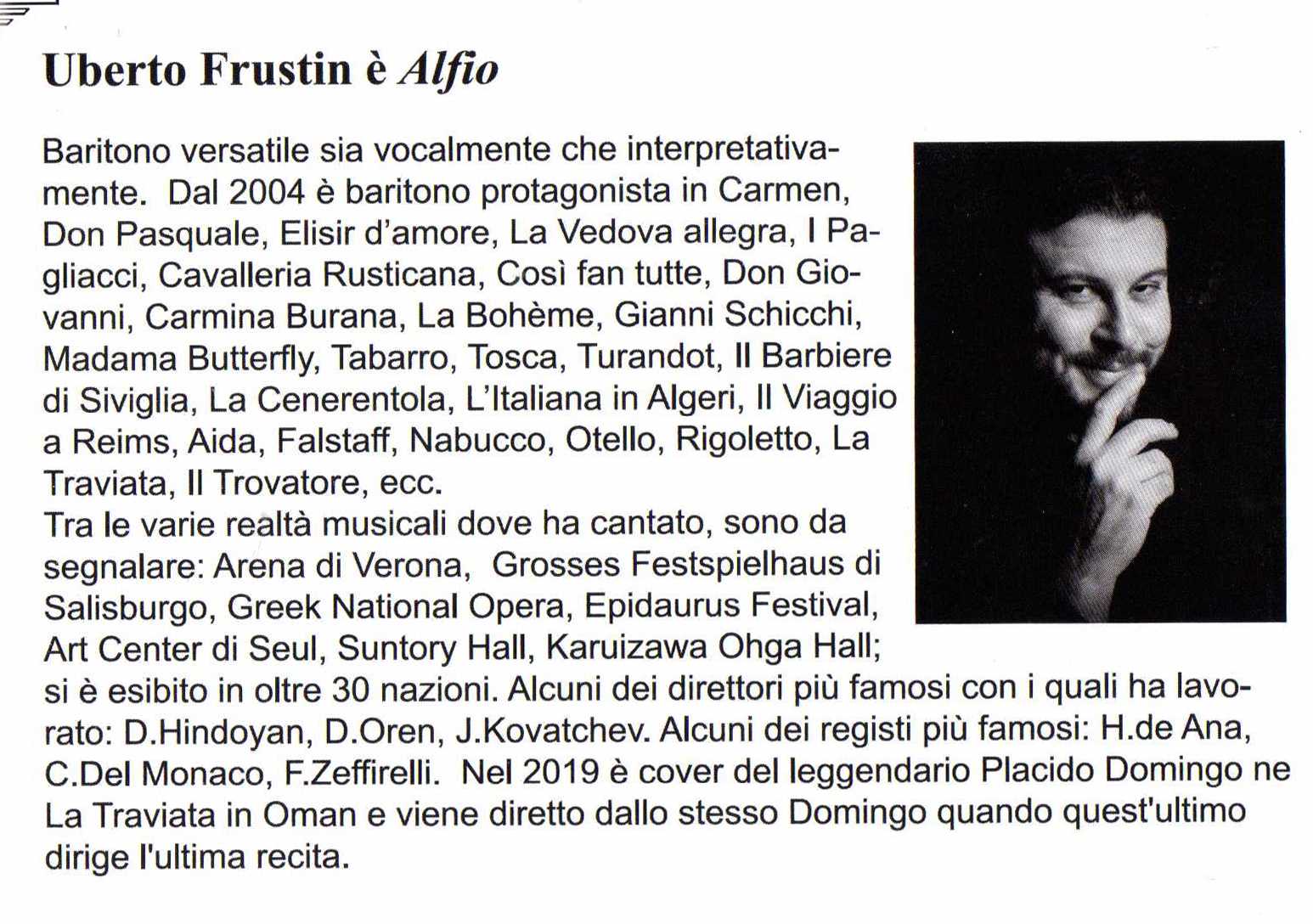 Cavalleria Rusticana Dorno