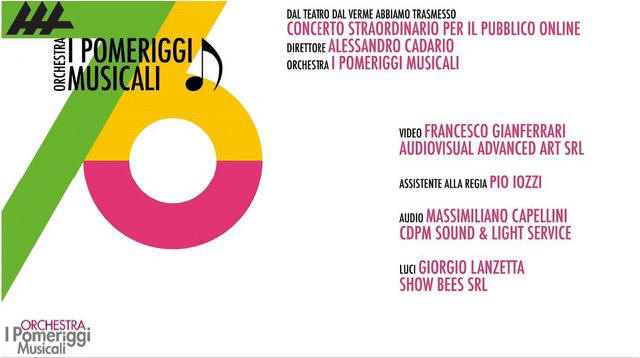Pomeriggi Musicali Cadario