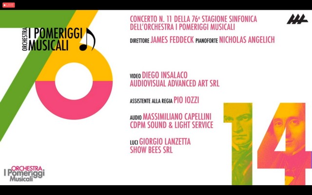 Pomeriggi Musicali, Feddeck, Angelich