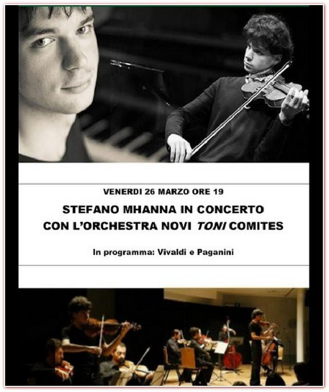 Stefano Mhanna, violino
