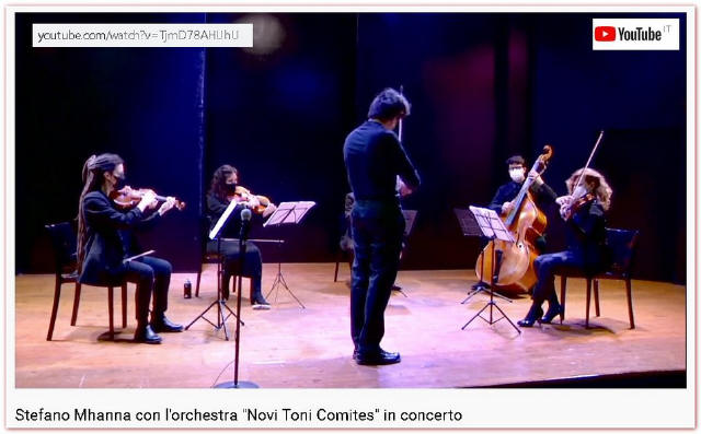 Stefano Mhanna, violino