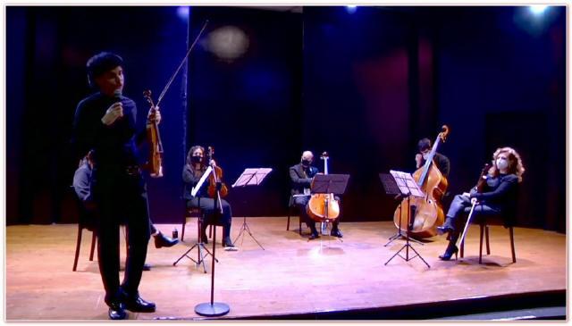 Stefano Mhanna, violino