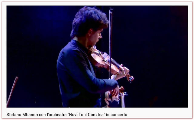Stefano Mhanna, violino