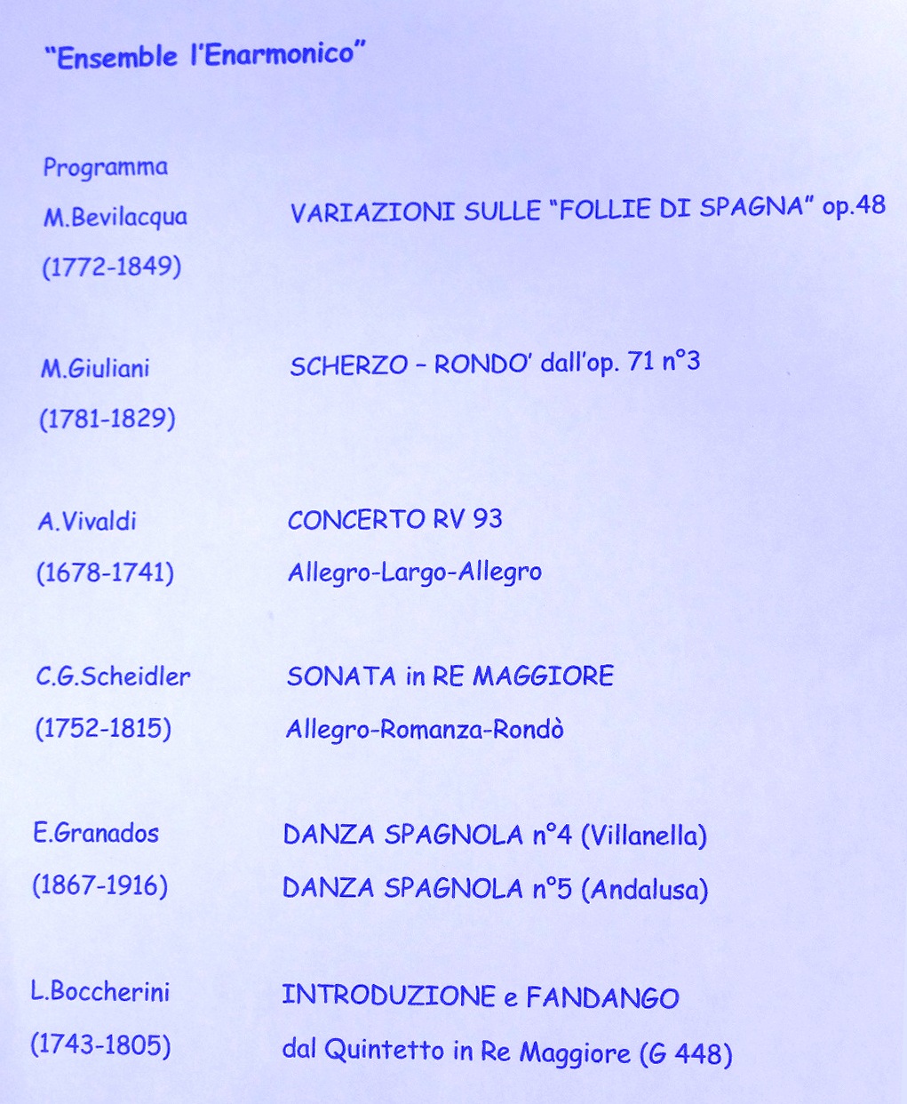Centrale Orlandi Amici della Musica Galliate