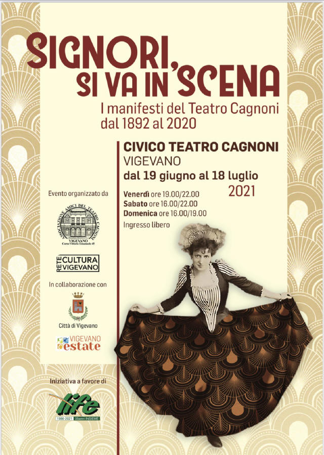 Teatro Cagnoni Vigevano Mostra Manifesti