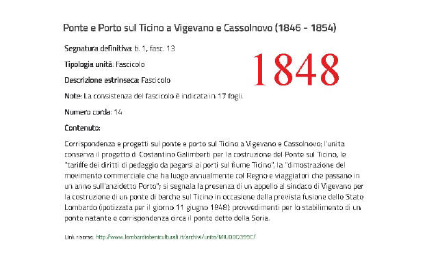 Vigevano Nuovo ponte sul Ticino