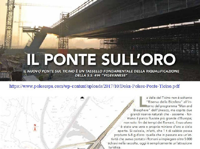 Vigevano Nuovo ponte sul Ticino
