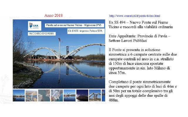 Vigevano Nuovo ponte sul Ticino
