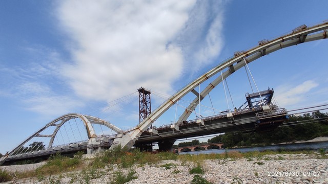 Vigevano Nuovo ponte sul Ticino