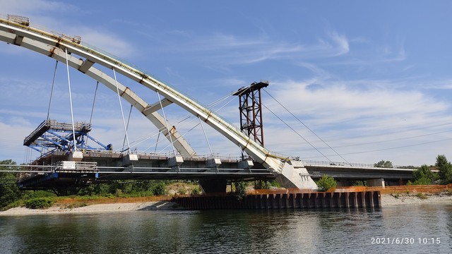Vigevano Nuovo ponte sul Ticino