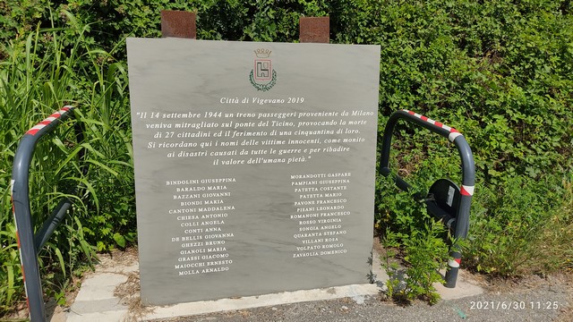 Vigevano Nuovo ponte sul Ticino