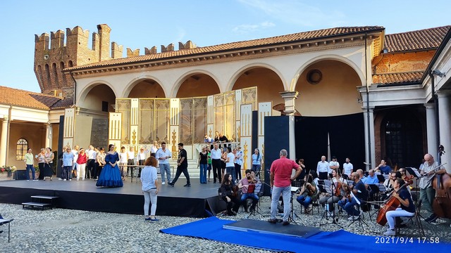 Opera Castello Galliate 2021 Traviata