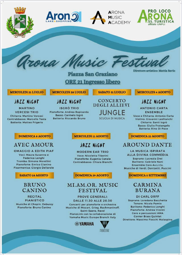 Arona Music Festival 2021 Carmina Burana