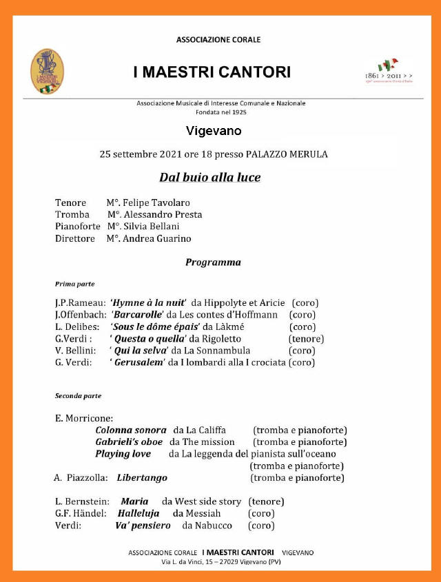 Maestri Cantori Vigevano
