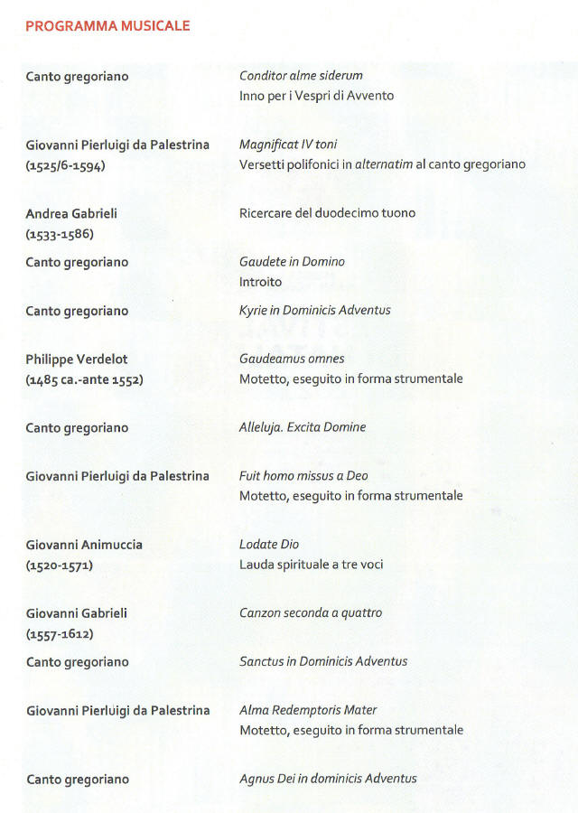SCHOLA GREGORIANA Ghislieri