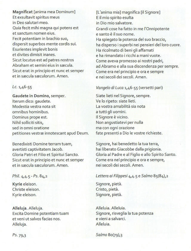 SCHOLA GREGORIANA Ghislieri