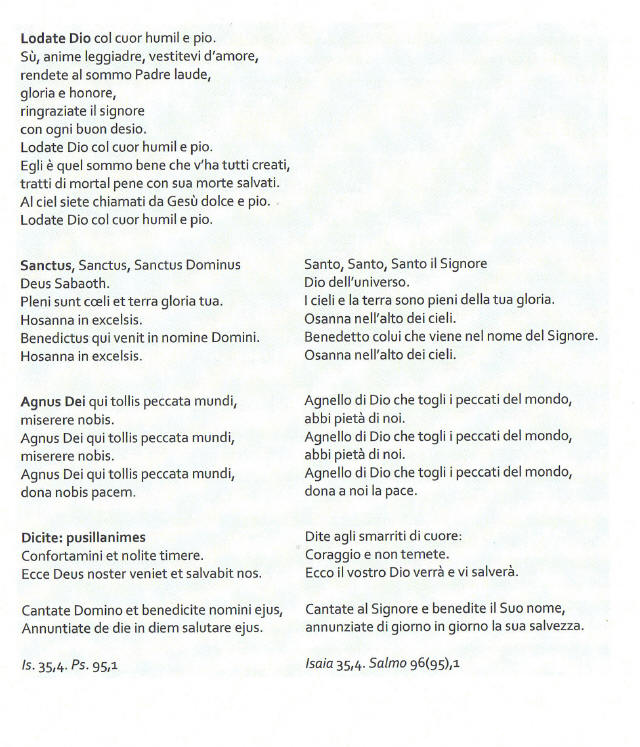 SCHOLA GREGORIANA Ghislieri