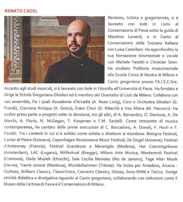 SCHOLA GREGORIANA Ghislieri