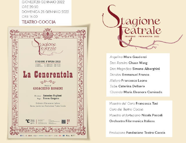 Teatro Coccia Cenerentola