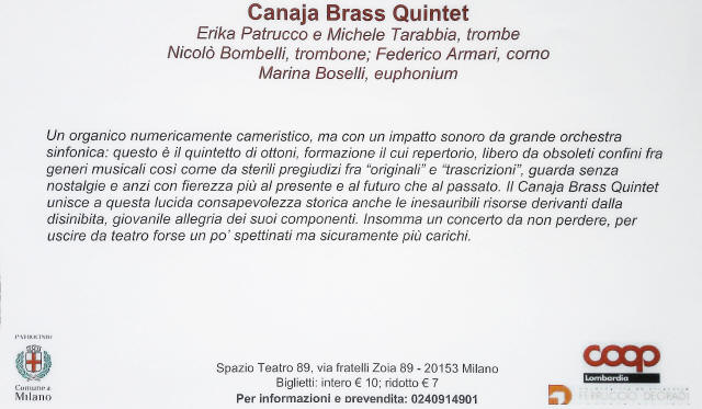 Spazio 89 Canaja Brass