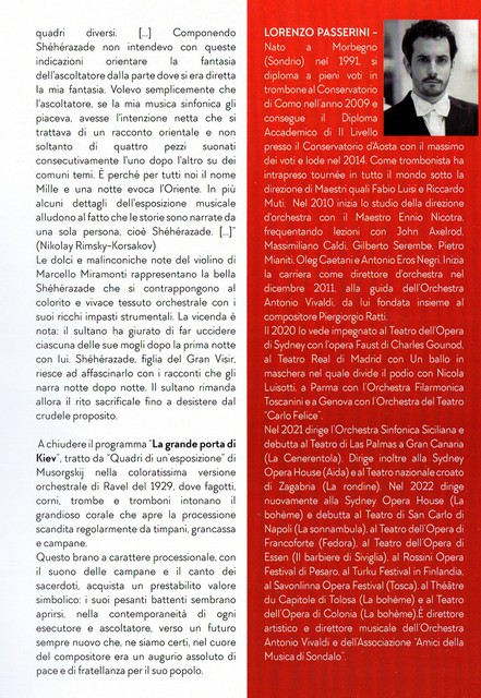 Programma di sala