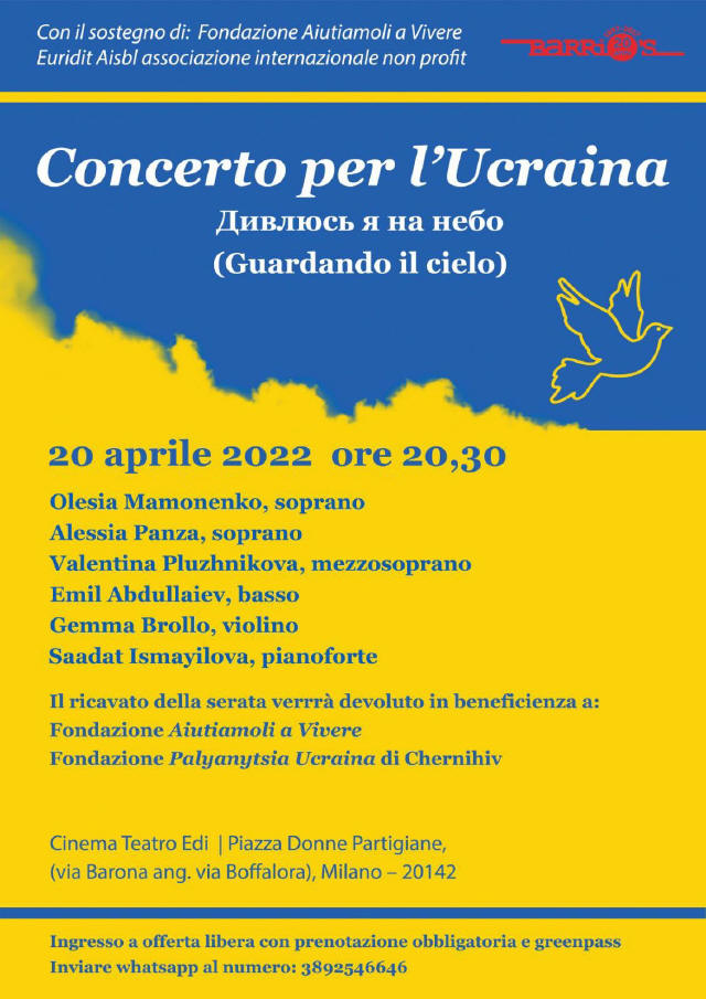 Concerto Ucraina Teatro EDI