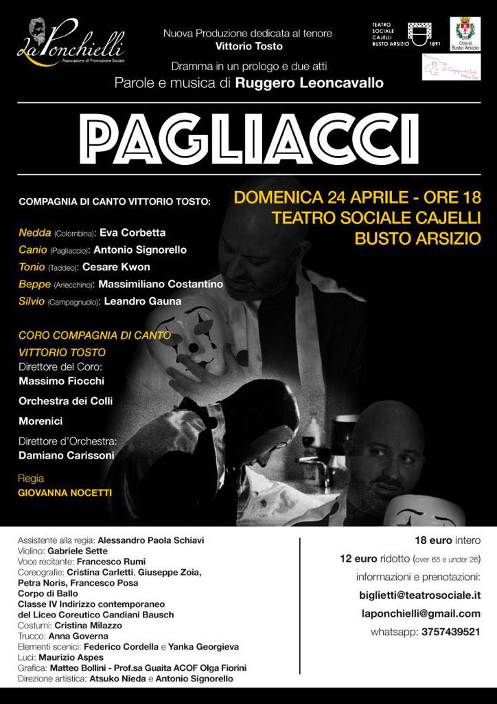 Pagliacci Busto Arsizio 2022