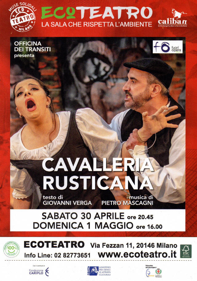 Ecoteatro Cavalleria Rusticana