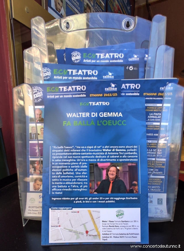 Ecoteatro Walter di gemma