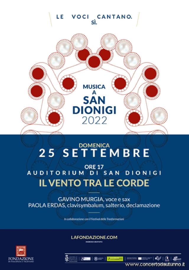 Paola Erdas & Gavino Murgia Vigevano San Dionigi