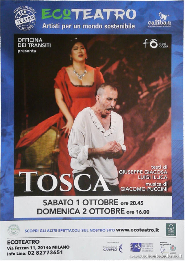 Ecoteatro Tosca Giorgio Valerio