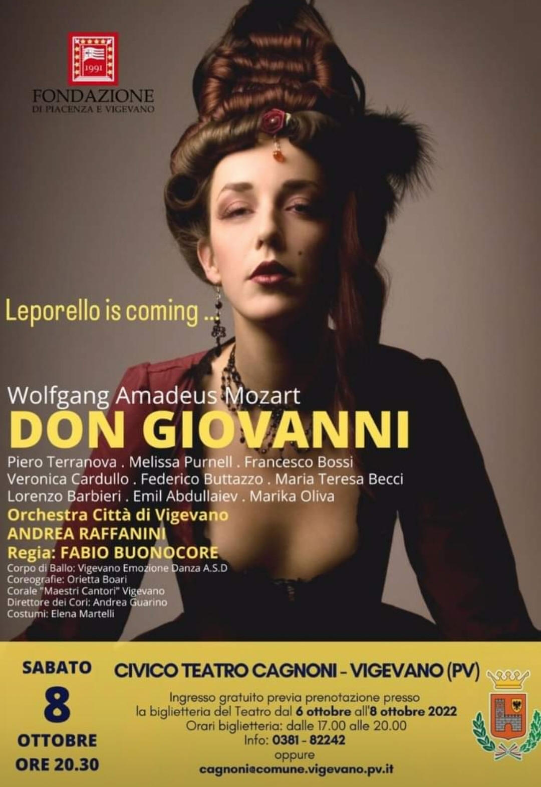 Cagnoni 2022 Vigevano Don Giovanni
