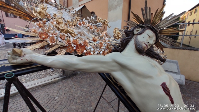 Vigevano Processione Caravaggio Neve