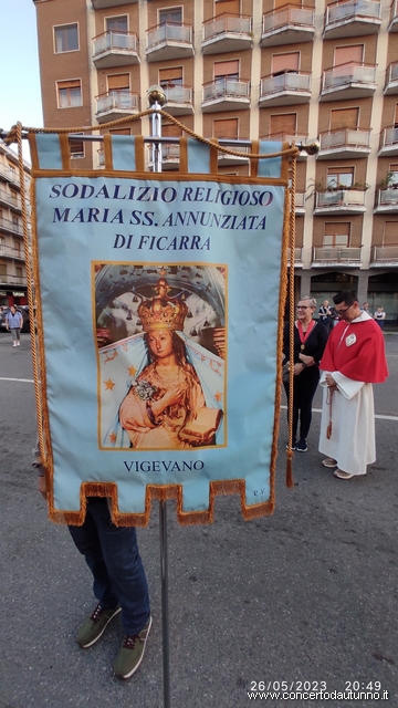 Vigevano Processione Caravaggio Neve