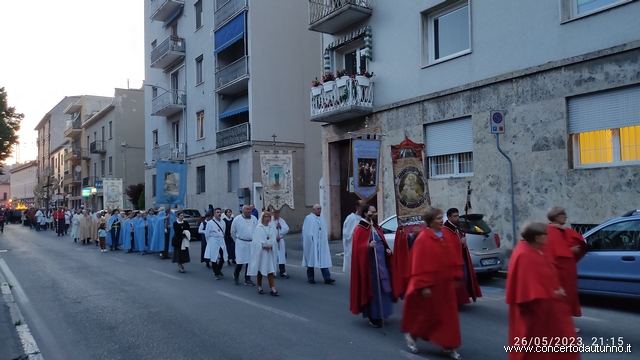 Vigevano Processione Caravaggio Neve