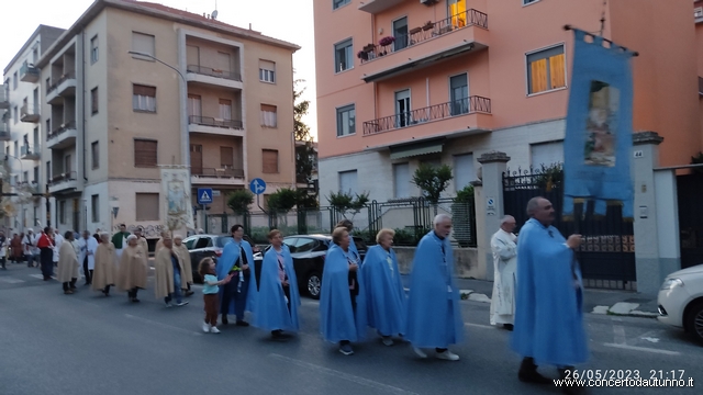 Vigevano Processione Caravaggio Neve