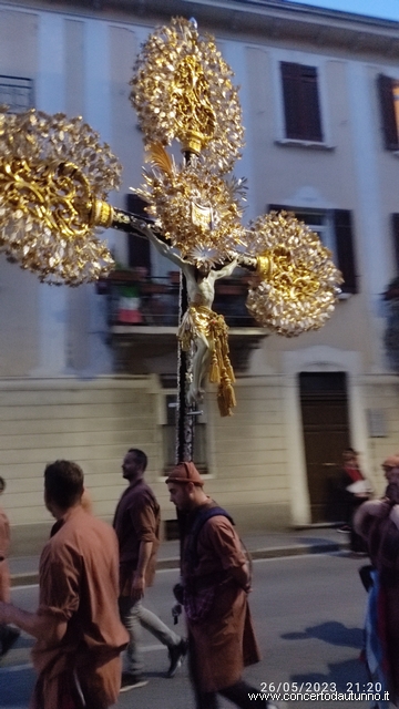 Vigevano Processione Caravaggio Neve