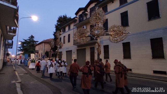 Vigevano Processione Caravaggio Neve